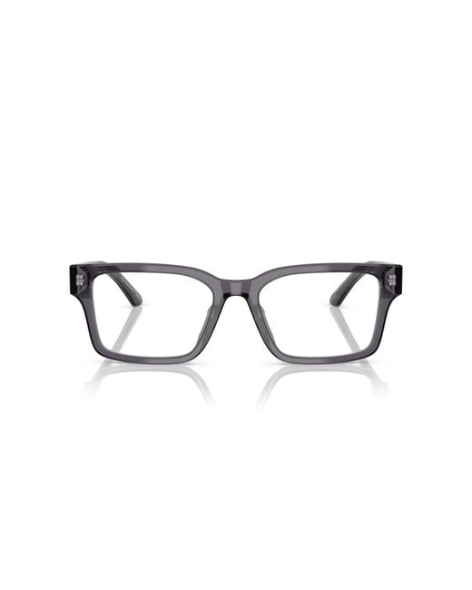 Emporio Armani Black Ea3245U 6106 Optical Frames Acetate Squared Normal