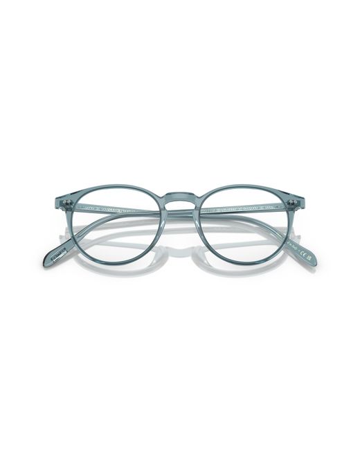 Oliver Peoples Black Ov5004 Riley-R 1745 Optical Frames Acetate Transparent Pantos Normal
