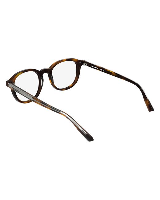 Karl Lagerfeld Black Kl6235 240 Optical Frames Acetate Geometric Normal