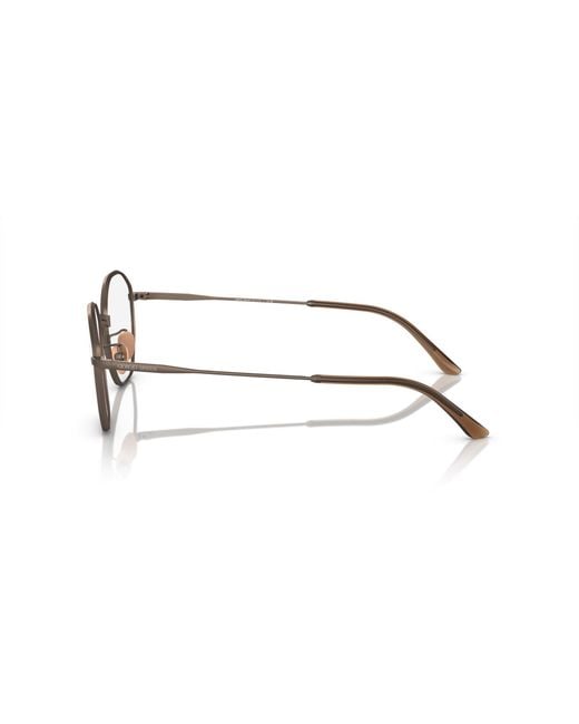 Giorgio Armani Black Ar5139 3006 Optical Frames Metal Transparent Squared Normal for men