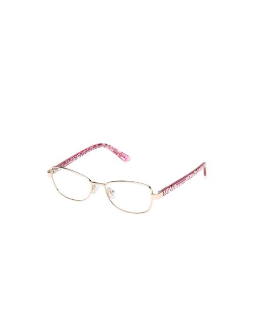 Guess Black Gu50266 032 Optical Frames Metal Squared Normal