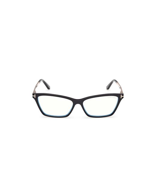 Tom Ford Black Ft6135-B 001 Optical Frames Acetate Butterfly Normal