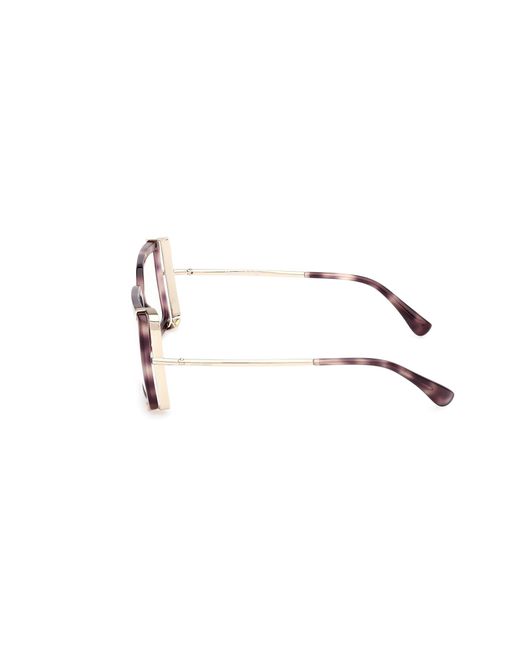 Max Mara Black Mm5155-B 055 Optical Frames Acetate Squared Normal