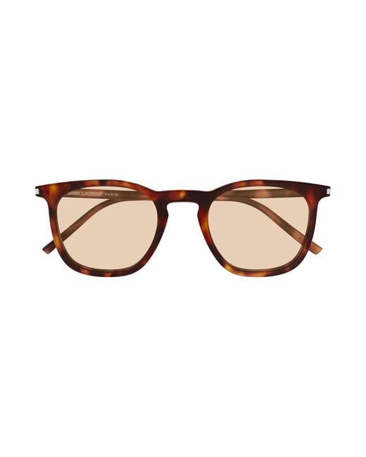 Saint Laurent Black Sl 623 009 Sunglasses Acetate Round for men