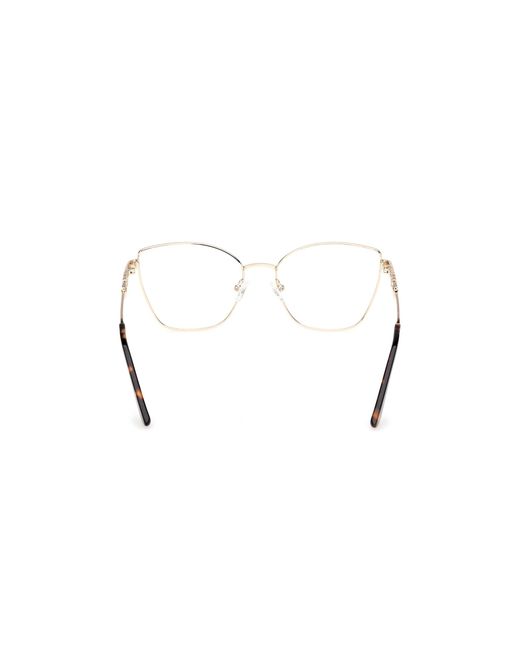 Guess Black Gu50316 032 Optical Frames Metal Cat Eye Normal