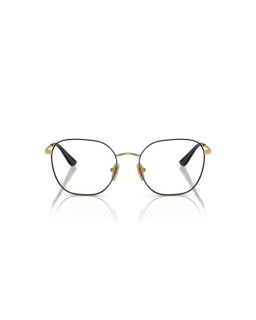 Vogue Eyewear Black Vo4178 280 Optical Frames Metal Squared Normal