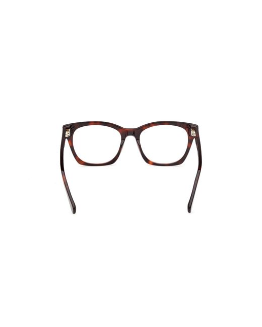MAX&Co. Black Mo5215 052 Optical Frames Acetate Squared Normal