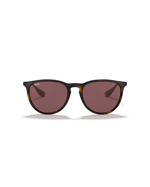Ray-Ban Multicolor Erika Color Mix Sunglasses -copper Frame Violet Lenses