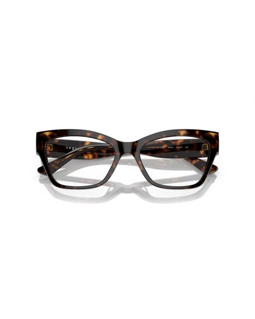 Vogue Eyewear Black Vo5523 W656 Optical Frames Acetate Cat Eye Normal