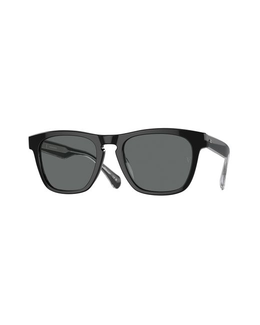 Oliver Peoples Black Ov5555Su R-3 149281 Sunglasses Acetate Pillow Polarized