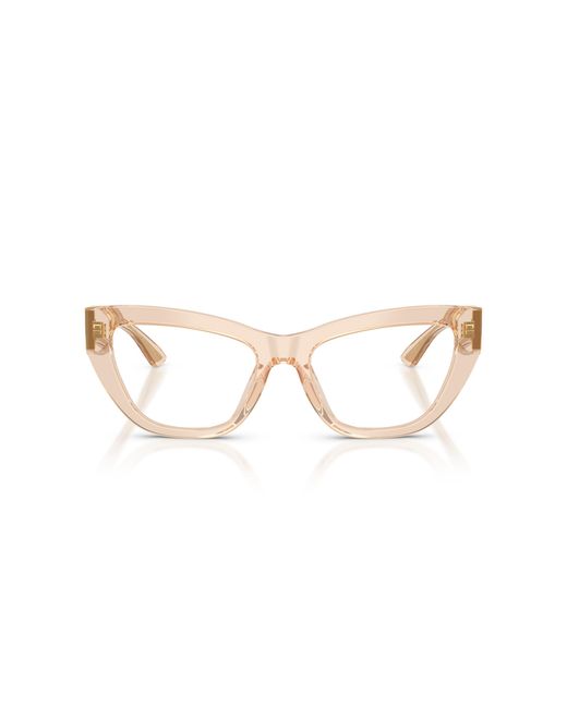Dolce & Gabbana Black Dg3412 3432 Optical Frames Acetate Transparent Cat Eye Normal