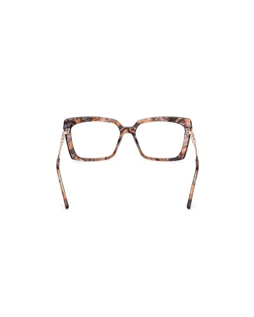 Guess Black Gu50318 074 Optical Frames Acetate Squared Normal