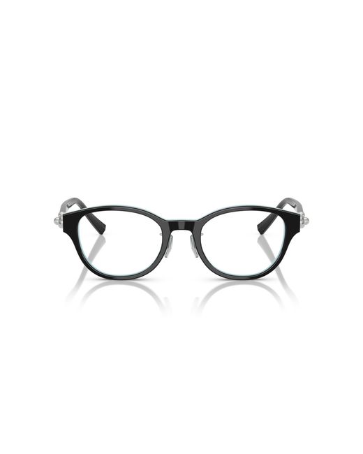 Tiffany & Co Black Tf2273D 8055 Optical Frames Acetate Round Normal