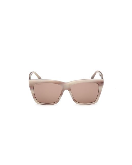 Max Mara Black Mm0193 20E Sunglasses Acetate Squared Normal