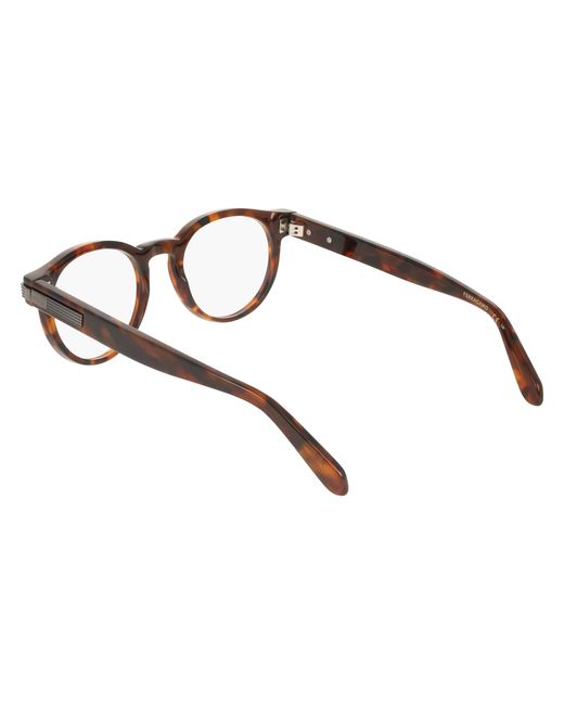 Ferragamo Black Sf3045 219 Optical Frames Acetate Geometric Normal for men
