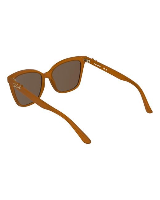 Karl Lagerfeld Black Kl6223S 800 Sunglasses Bio-Injected Squared Normal