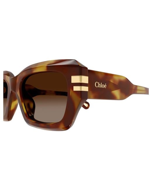 Chloé Black Ch0256S 002 Sunglasses Acetate Squared
