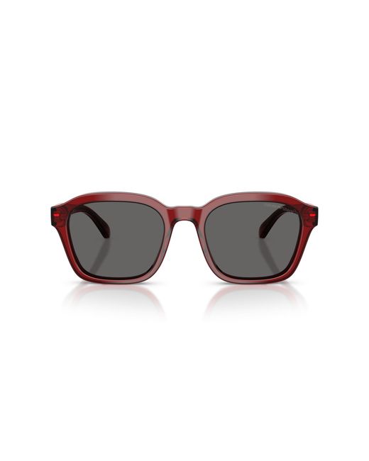 Emporio Armani Black Ea4245U 624887 Sunglasses Acetate Geometric Normal for men