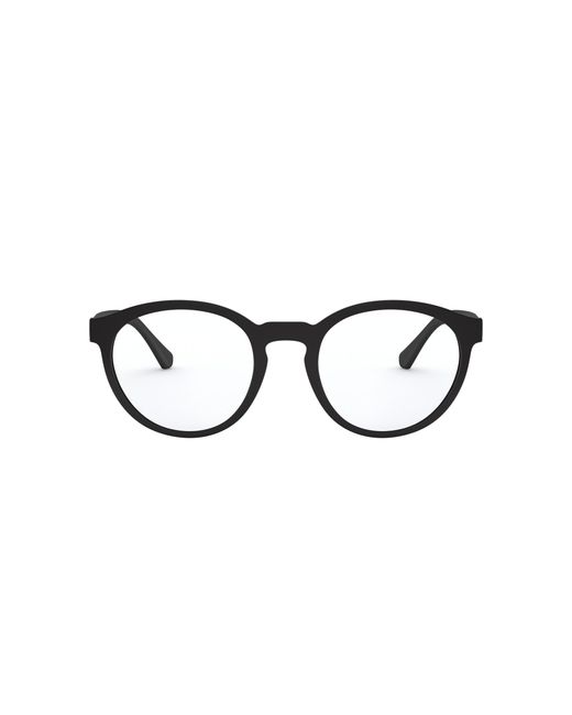 Emporio Armani Black Ea4152 50421W Sunglasses Injected Transparent Pantos Normal for men