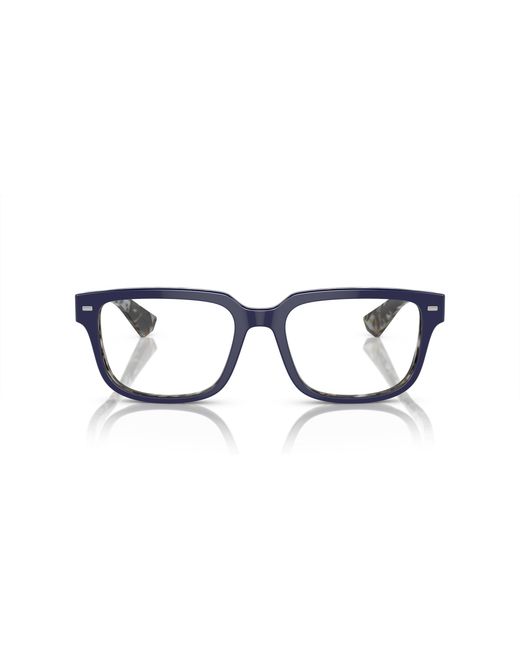 Dolce & Gabbana Black Dg3380 3423 Optical Frames Acetate Transparent Squared Normal for men