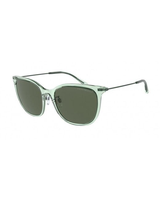 Emporio Armani Green Ea4181 506871 Sunglasses Plastic Cat Eye Normal