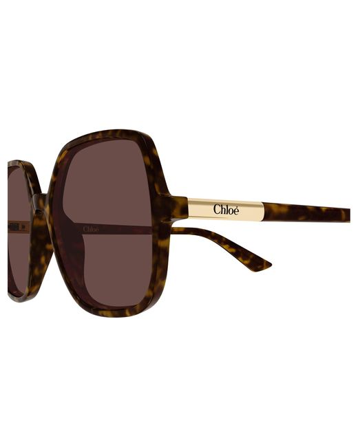 Chloé Black Ch0362S 002 Sunglasses Acetate Geometric