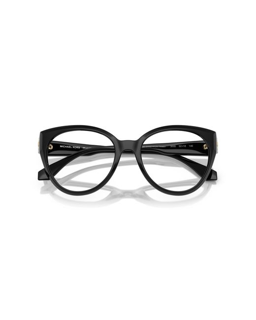 Michael Kors Black Mk4145U Amelia Island 3005 Optical Frames Injected Round Normal