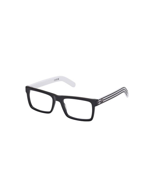 Adidas Black Or5107 01A Optical Frames Acetate Squared Normal for men