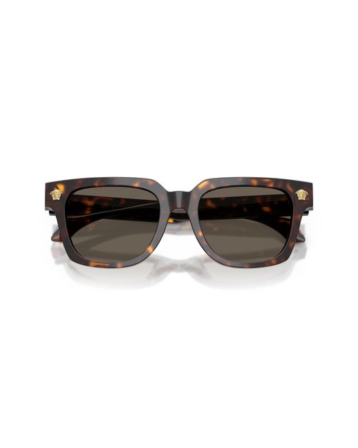 Versace Black Ve4510U 108/3 Sunglasses Acetate Squared Normal for men