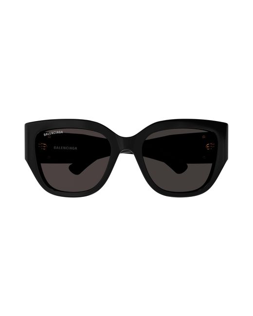 Balenciaga Black Bb0323Sk 002 Sunglasses Acetate Squared