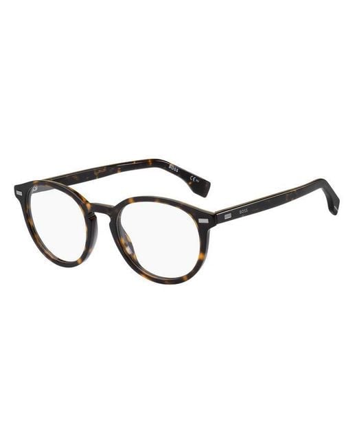 Boss Black Boss 1367 086 Optical Frames Acetate Round for men