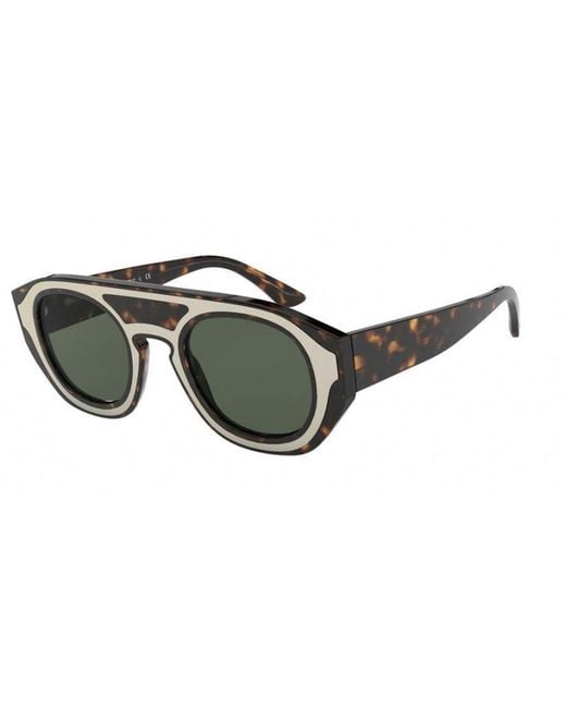 Giorgio Armani Black Ar8135 502671 Sunglasses Plastic Squared Normal for men