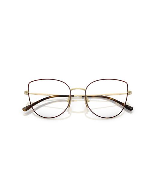 Vogue Eyewear Black Vo4298T 5213 Optical Frames Titanium Cat Eye Normal