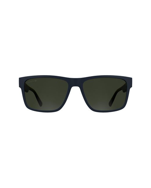 Lacoste Black L6076S 424 Sunglasses Bio-Injected Squared Normal for men