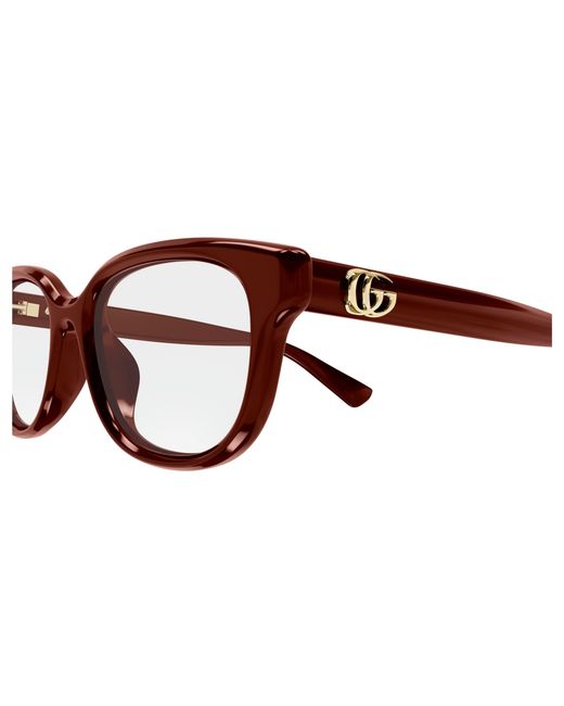 Gucci Black Gg1833Ok 003 Optical Frames Injected Transparent Squared