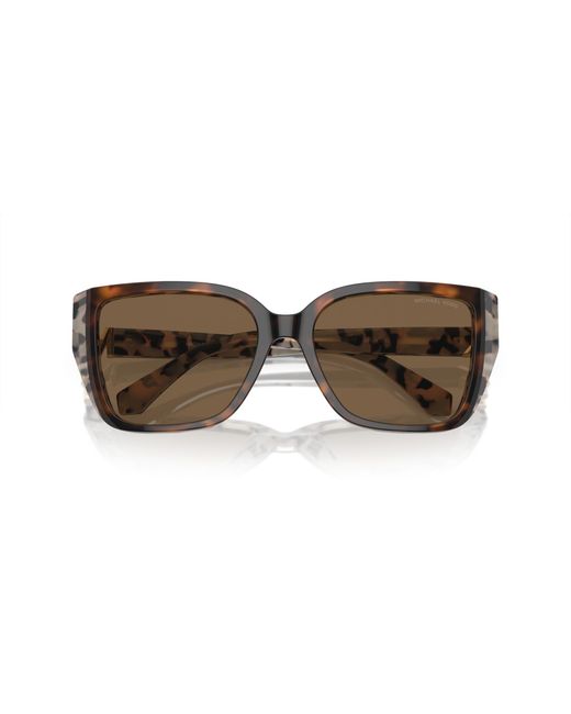 Michael Kors Black Mk2199 Acadia 395173 Sunglasses Acetate Squared Normal