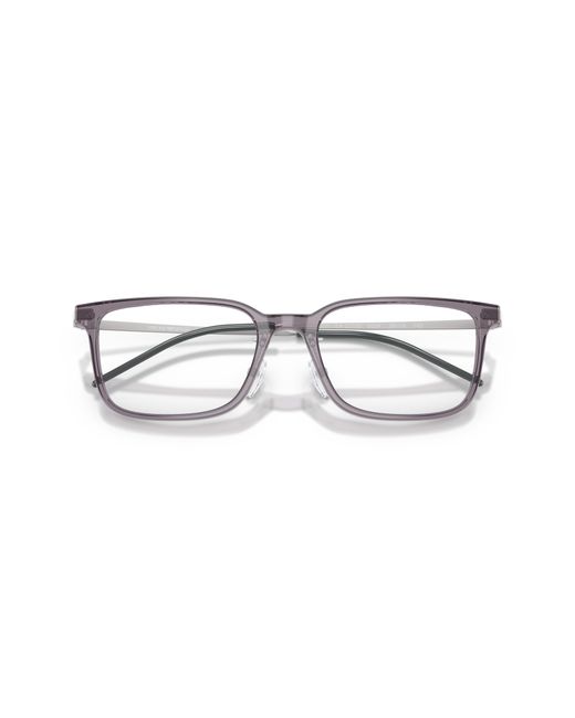Emporio Armani Black Ea3275D 6337 Optical Frames Acetate Squared Normal for men