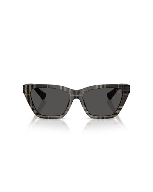 Burberry Black Be4468 419987 Sunglasses Acetate Cat Eye Normal