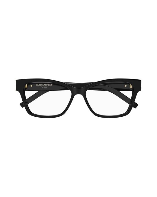 Saint Laurent Black Sl M116 001 Optical Frames Acetate Transparent Cat Eye