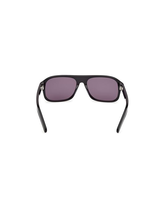 Adidas Black Or0141 01A Sunglasses Acetate Smoke Pilot Normal