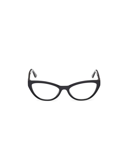 Guess Black Gu50236 001 Optical Frames Acetate Cat Eye Normal