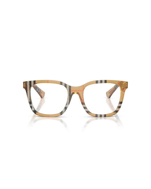 Burberry Black Be2455 4163 Optical Frames Acetate Transparent Squared Normal