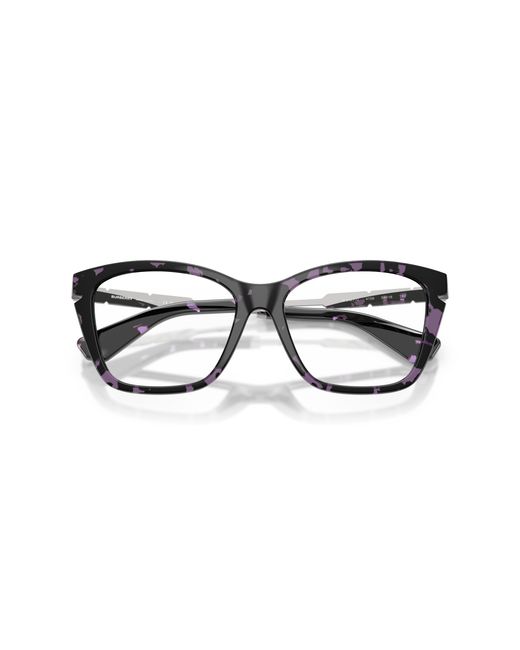 Burberry Black Be2427U 4159 Optical Frames Injected Cat Eye Normal