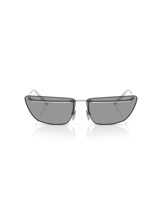 Prada Black Pr C52S 1Bc50Q Sunglasses Metal Butterfly Normal