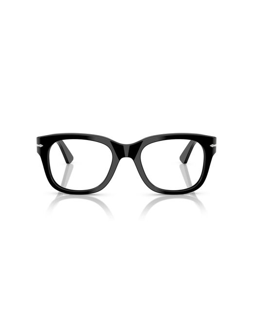 Persol Black Po3372V 95 Optical Frames Acetate Squared Normal
