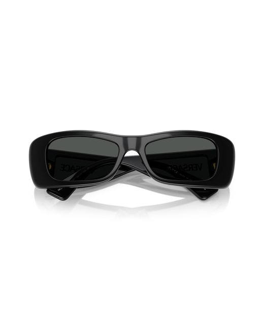 Versace Black Ve4481 Gb1/87 Sunglasses Injected Pillow Normal