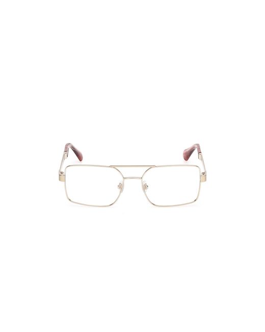 MAX&Co. Black Mo5182 032 Optical Frames Metal Geometric Normal