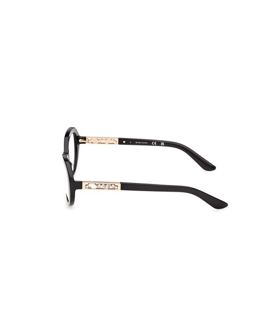 Guess Black Gm50065 1 Optical Frames Acetate Round Normal