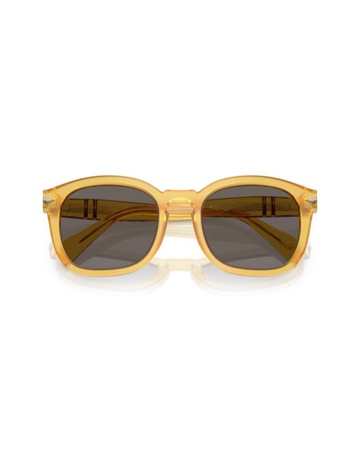 Persol Black Po0082S 204/B1 Sunglasses Acetate Geometric Normal