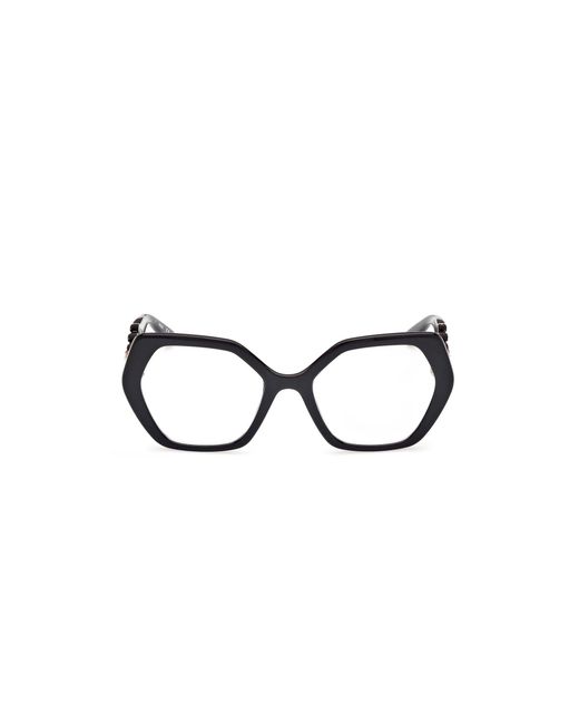 Guess Black Gu50116 001 Optical Frames Injected Geometric Normal